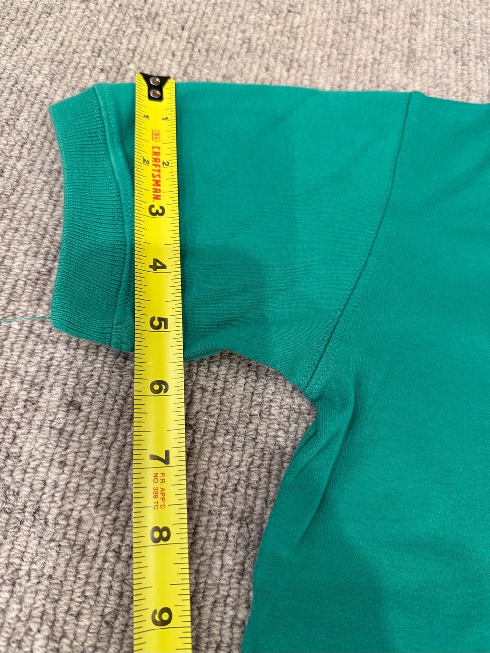 TALBOTS KIDS KELLY GREEN, SHORT SLEEVED, COTTON POLO SHIRT- SIZE SMALL - Picture 7 of 7